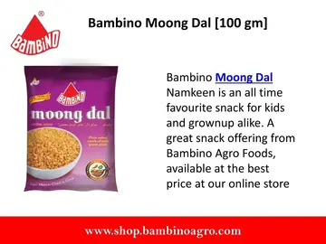 Bambino Moong Dal pack