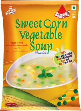Bambino Sweet Corn Soup pack