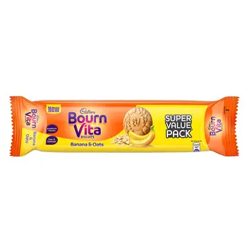 Bournvita Biscuit Banana Oats pack