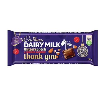 Cadbury Dairy Milk Butterscotch pack