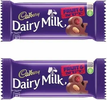 Cadbury Dairy Milk Fruit & Nuts pack