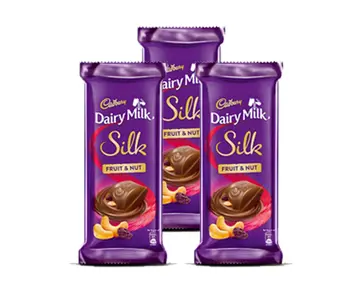 Cadbury Dairy Milk Silk Fruit & Nut pack