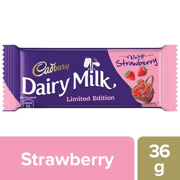 Cadbury Dairy Milk Strawberry pack