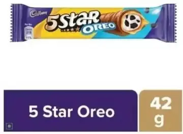 Cadbury Five Star Oreo pack