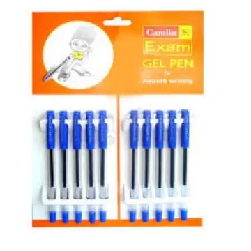Camlin Exam Gel Pen Blue pack