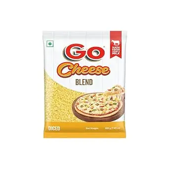 Go Mozzarella Blend Cheese Diced pack