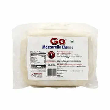 Go Mozzarella Cheese Block pack