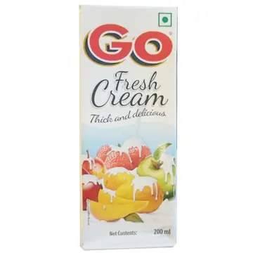 Go Uht Fresh Cream 6LTRS pack
