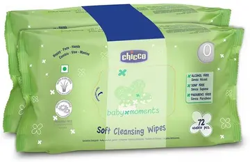 Chicco Soft Cleansing Wipes pack