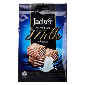 Jacker Wafer Cube Milk pack