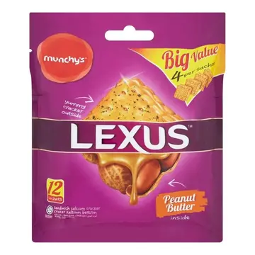 Munchys Lexus Sandwitch Peanut pack