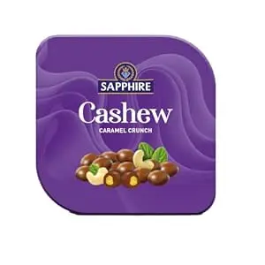 Sapphire Choco Coated Nuts Caramel pack