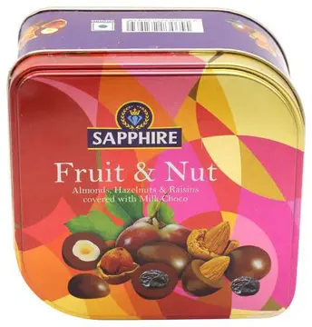 Sapphire Choco Coated Nuts Fruit&Nut pack