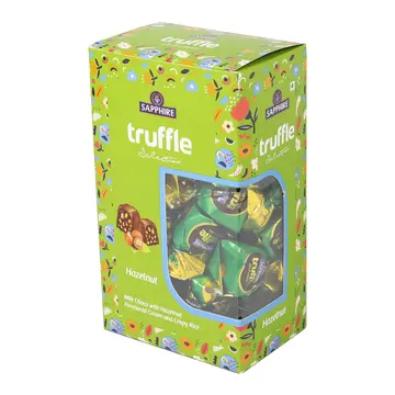Sapphire Truffle Selection Hazelnut 12BOX pack