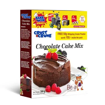 Crust N Crumb Chocolate Cake Mix pack