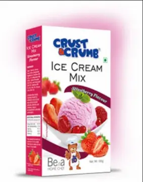 Crust N Crumb Ice Cream Strawberry pack