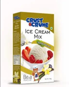Crust N Crumb Ice Cream Vanilla pack
