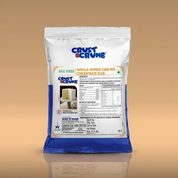 Crust N Crumb Vanilla Cake Mix pack