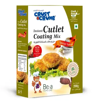 Crust N Crumb Cutlet Coating Mix pack