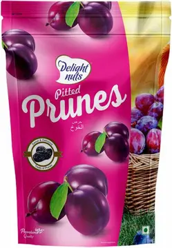 Delight Nuts Pitted Prunes pack