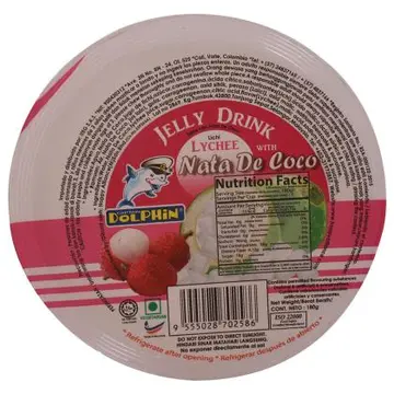 Dolphin Nata Coco Lychee Juice pack