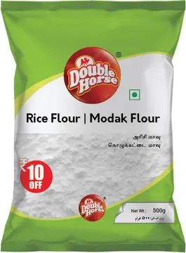 Double Horse White Rice Flour pack