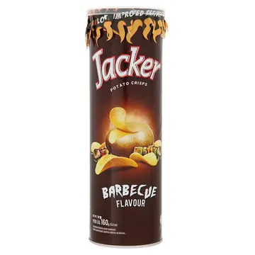 Jacker Potato Crisp Barbecue pack