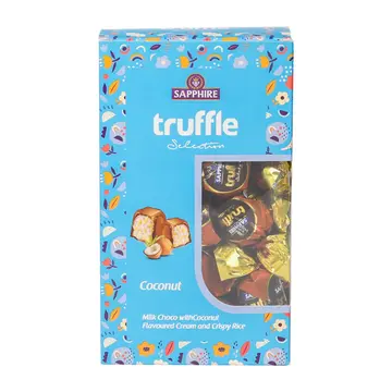 Sapphire Truffle Selection Coconut pack