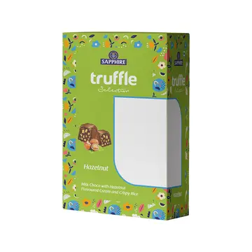 Sapphire Truffle Selection Hazelnut pack