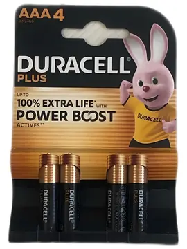 Duracell AAA 4BCD Inr pack