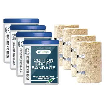 Safent Cotton Crepe Bandage pack