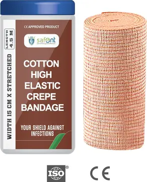 Safent Cotton High Elastic Bandage pack