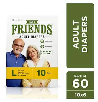 Friends Adult Diaper Easy Large 24C pack