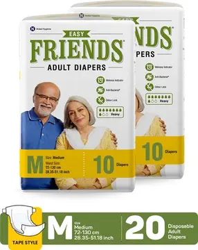 Friends Adult Diaper Easy Medium 24C pack