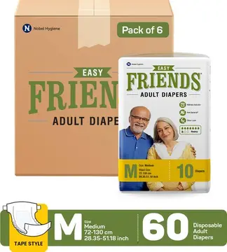 Friends Adult Diaper Easy Medium 60C pack