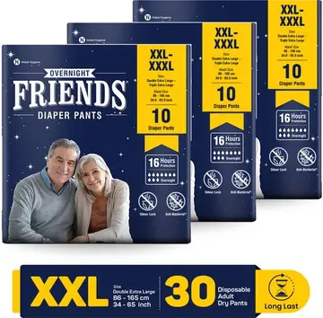 Friends Adult Pants Xxl-Xxxl 8C pack