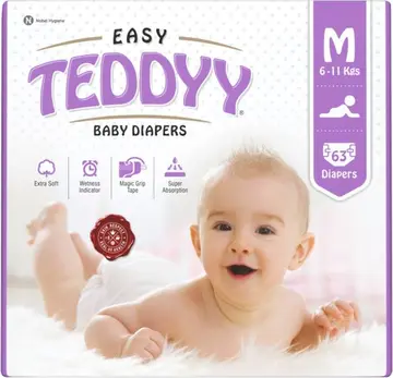 Teddy Baby Diaper Easy Medium pack