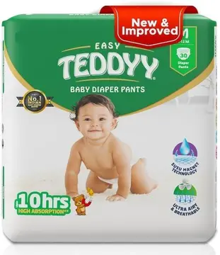 Teddy Baby Diaper Medium pack