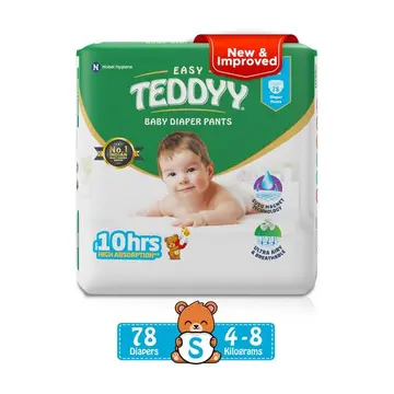 Teddy Baby Diaper Pants Easy 8C pack