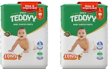 Teddy Baby Pants Easy Large pack