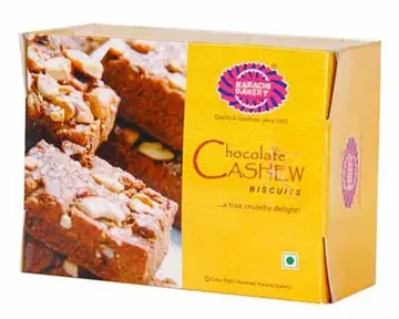Karachi Choco Cashew Biscuits pack