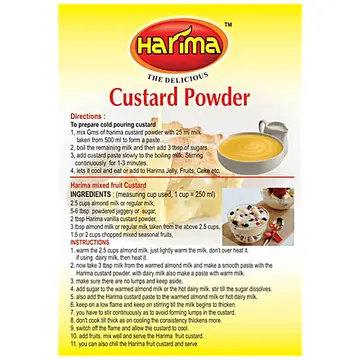 Harima Custard Powder pack