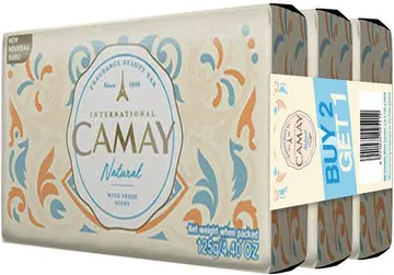Camay Natural pack