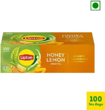 Lipton Green Honey Lemon 100TEA Bags pack