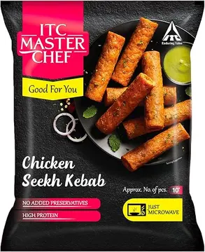 ITC Chicken Seekh Kebab pack