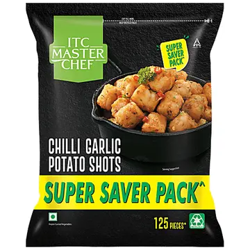 ITC Chilli Garlic Potato Shots pack