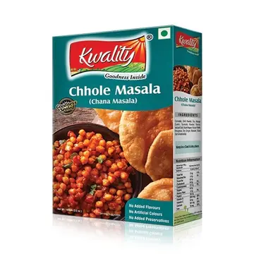 Kwality Channa Masala pack