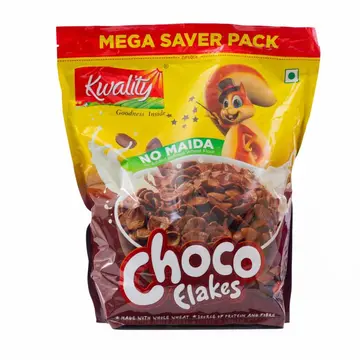 Kwality Choco Flakes pack