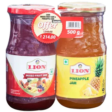 Pine Apple Jam & Mixed Fruit Jam pack