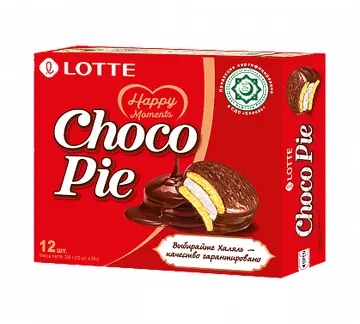 Lotte Chocopie 12P Mono 12MBX pack
